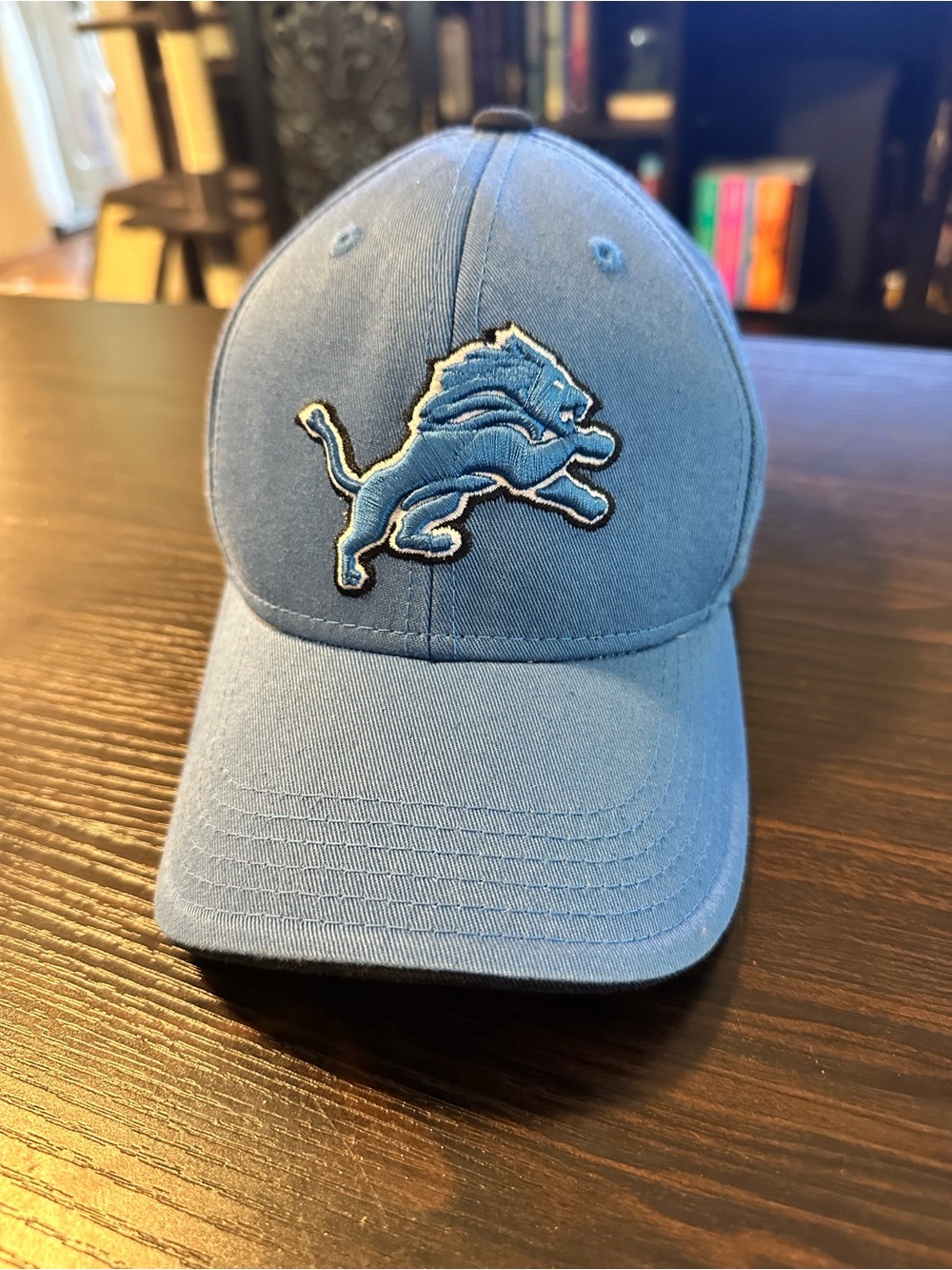 NFL Light Blue Detroit Lions Logo Baseball Cap